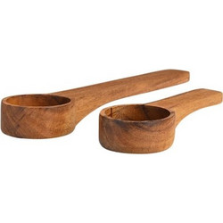 ESTIA ΞΥΛΙΝΗ ΜΕΖΟΥΡΑ ΚΟΥΖΙΝΑΣ ALLURE 16,7CM &10CM ΣΕΤ