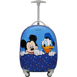 Samsonite Disney Ultimate 2.0 Mickey And Donald Stars Παιδική Βαλίτσα Καμπίνας 46.5x32x23cm με 4 Ρόδες Μπλε