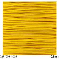 Μακραμε γορδονι jade 0.8mm 10μετρα κιτρινο εντονο 10 μετρα