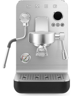Smeg EMC02BLMEU Μηχανή Espresso 1700W 15bar