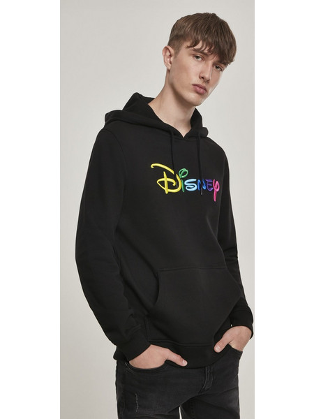 Merchcode Disney Rainbow Logo Ανδρικό Φούτερ MC351 Black