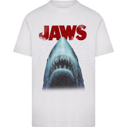 Jaws Poster Tee white