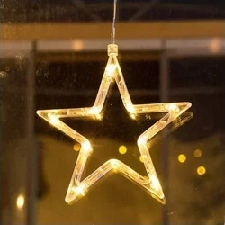 Κρεμαστό στολίδι αστέρι με LED φωτισμό Aigostar
