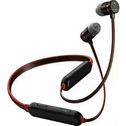 Remax RX-S100 Ακουστικά Bluetooth In Ear Ανθεκτικά στο Νερό Black Red