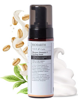 Bioearth Curls Αφρός Μαλλιών για Μπούκλες Δυνατό Κράτημα 150ml