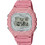Casio Vintage Ψηφιακό Ανδρικό Ρολόι Χρονογράφος με Ροζ Καουτσούκ Λουράκι W-218HC-4AVEF