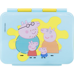 Stor Peppa Pig Core Ανοξείδωτο Παιδικό Δοχείο Φαγητού Γαλάζιο