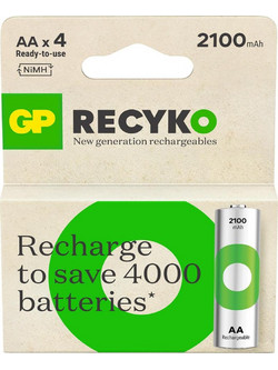 Gp Recyko AA 2100mAh 4τμχ