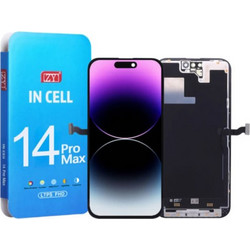 LCD Οθόνη για iPhone 14 Pro Max (AQ7 / Incell) 120Hz - Μαύρη