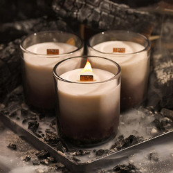 TAGU candleplace Κερί με Ξύλινο φυτίλι 380g 3τεμάχια