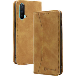 Bodycell Pu Leather Book Brown (OnePlus Nord CE 5G)