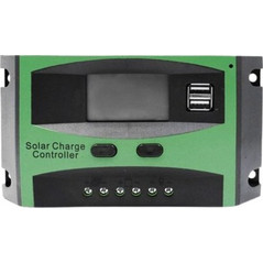 Ρυθμιστής Φόρτισης Φωτοβολταϊκών PWM 12V - 24V 10A MT-4 Πράσινο