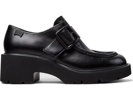 CAMPER ΓΥΝΑΙΚΕΙΑ LOAFERS MILAH K201930, ΜΑΥΡΟ, Γυναίκα