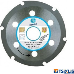 Δίσκος Κοπής Ξύλου - PVC 115x2x22.2 PROFESSIONAL - (5300038)