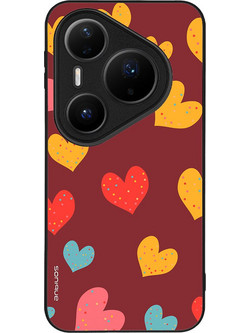 Sonique Heart Series Θήκη Burgundy (Huawei Pura 80 Pro 5G)