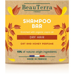 Beauterra Μέλι & Βρώμη Solide Φυτικό Σαμπουάν 75gr