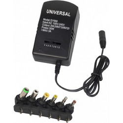 TW668 Universal Φορτιστής - Charger -Τροφοδοτικό με Ρυθμιζόμενη Τάση 3V-12V 3.1A 30W & 6 Διαφορετικά Βύσματα