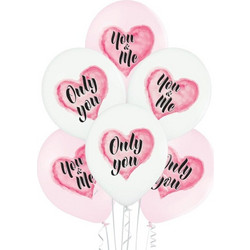 Λάτεξ μπαλόνια Only You (6 τεμ) 5000834