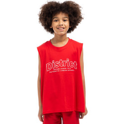 District75 Παιδικό T-Shirt Αμάνικο Κόκκινο 126WST-695-045