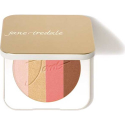 jane iredale - The Skincare makeup First Light PureBronze Shimmer Bronzer Refill Πολυχρηστική Παλέτα Μπρόνζερ Ιριδίζον Θερμό Ροζ-Σαμπανιζέ με Ανταλλακτικό (Highlighter-Bronzer-Ρουζ-Σκιές 4 σε 1) 9,9g