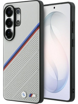 BMW Tricolor Metal Logo Magsafe Case Grey (Samsung Galaxy S26 Ultra)