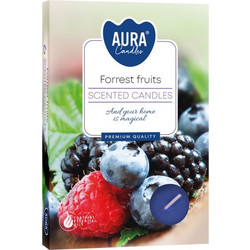 Set of 6 Scented Tealights - Forest Fruits