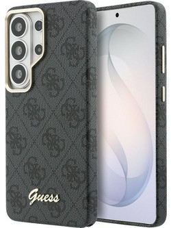 Guess 4G Script MagSafe Back Cover Black (Samsung Galaxy S26 Ultra)