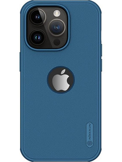 Nillkin Super Frosted Shield Pro Hole Back Cover Blue (iPhone 14 Pro Max)