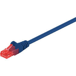 Goobay U/UTP Cat.6 Καλώδιο Δικτύου Ethernet 1.5m Blue 95588