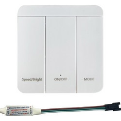 Τηλεχειριστήριο & Controller 24V Single Color για Digital LED Ταινίες 10m - 24VSNGLDGC
