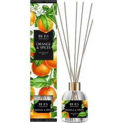 Bi Es Αρωματικό χώρου με στικς Orange & Spices 250ml