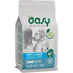 Oasy One Animal Protein Puppy & Junior Medium & Large Lamb 2.5kg