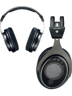 Shure SRH-1840 Ενσύρματα Ακουστικά Studio Over Ear Μαύρα Ασημί