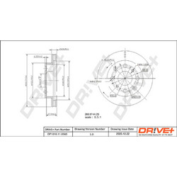 Dr!ve+ Δισκόπλακα - DP1010.11.0563