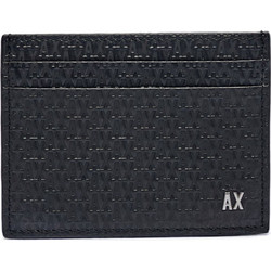Armani Exchange Δερμάτινη Ανδρική Καρτοθήκη 958053-4R847 Μαύρο