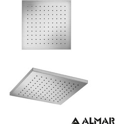 ΚΕΦΑΛΗ ΝΤΟΥΖ EMOTION ΤΕΤΡΑΓΩΝΗ 20x20 ALMAR INOX