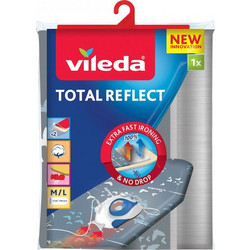 Vileda Σιδερόπανο Total Reflect 130x45cm 163263 Γκρι