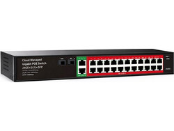ICON GPS424 - 24 Port Gigabit PoE Cloud Managed Switch με 2 Uplink & 2 SFP (360W)
