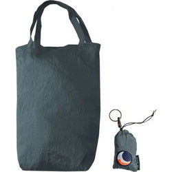 Ticket To The Moon Τσάντα Μπρελόκ 10L Dark Grey - Parachute Nylon, 40 g, 15 kg Αντοχή