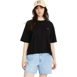VOLCOM W FA26 STONE BLANKS UP T-SHIRT - B3512616-BLK BLACK