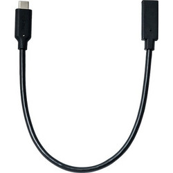 i-tec USB 3.0 Cable USB-C male - USB-C female 60W Μαύρο 0.3m (C31EXTENDCBL)