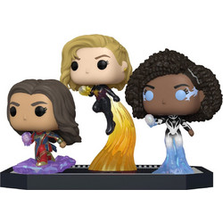 Funko Pop! Moment Ms. Marvel, Captain, Marvel Photon 1258 The Marvels Special Edition
