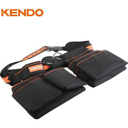 Kendo 90156 Ζώνη Εργαλείων Υφασμάτινη με Θήκες L640xW340mm