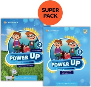 POWER UP 2 SUPER PACK 1 (SB + WB + WORDLIST) 2ND ED