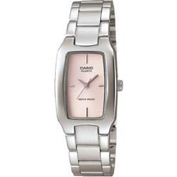Casio Enticer Γυναικείο Ρολόι με Ασημί Μεταλλικό Μπρασελέ LTP-1165A-4C