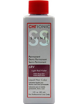 Chi Ionic Shine Shades Permanent 6RV Μόνιμη Βαφή Μαλλιών 89ml