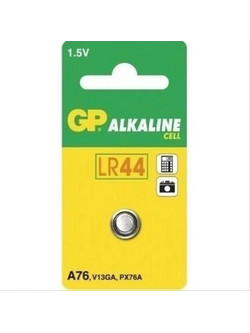 Gp LR44/AG13/L1154/G13/157/SR44/303/A76/357/V13GA/RW8 1.50V 1τμχ