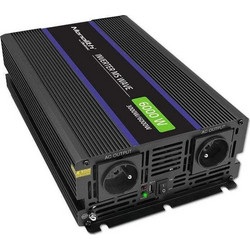 Qoltec Inverter Αυτοκινήτου Τροποποιημένου Ημιτόνου 6000W για Μετατροπή 12V DC σε 230V AC 51929