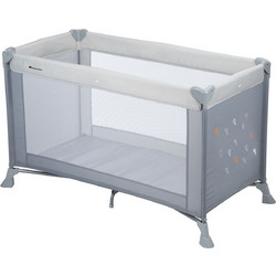 Safety 1st Soft Dreams Παρκοκρέβατο με Στρώμα & Δίχτυ Γκρι