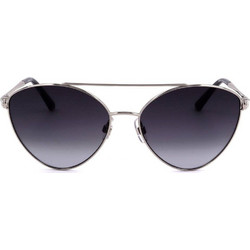 Swarovski SK0286 16C Γυναικεία Γυαλιά Ηλίου Aviator Μεταλλικά Ασημί με Μαύρο Polarized Φακό